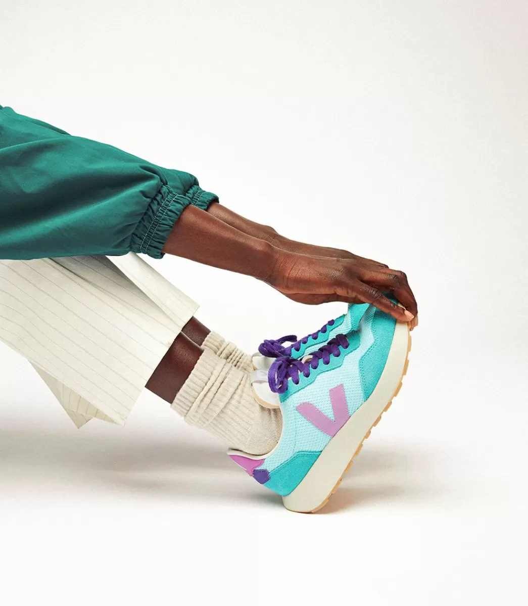 PAULISTANA ALVEOMESH TURQUOISE MULBERRY>VEJA Cheap