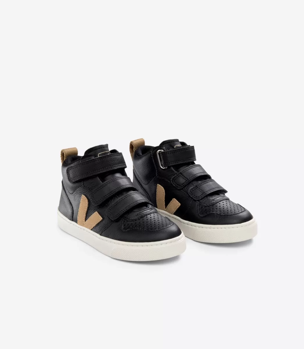 V-10 MID LEATHER BLACK DUNE>VEJA Cheap