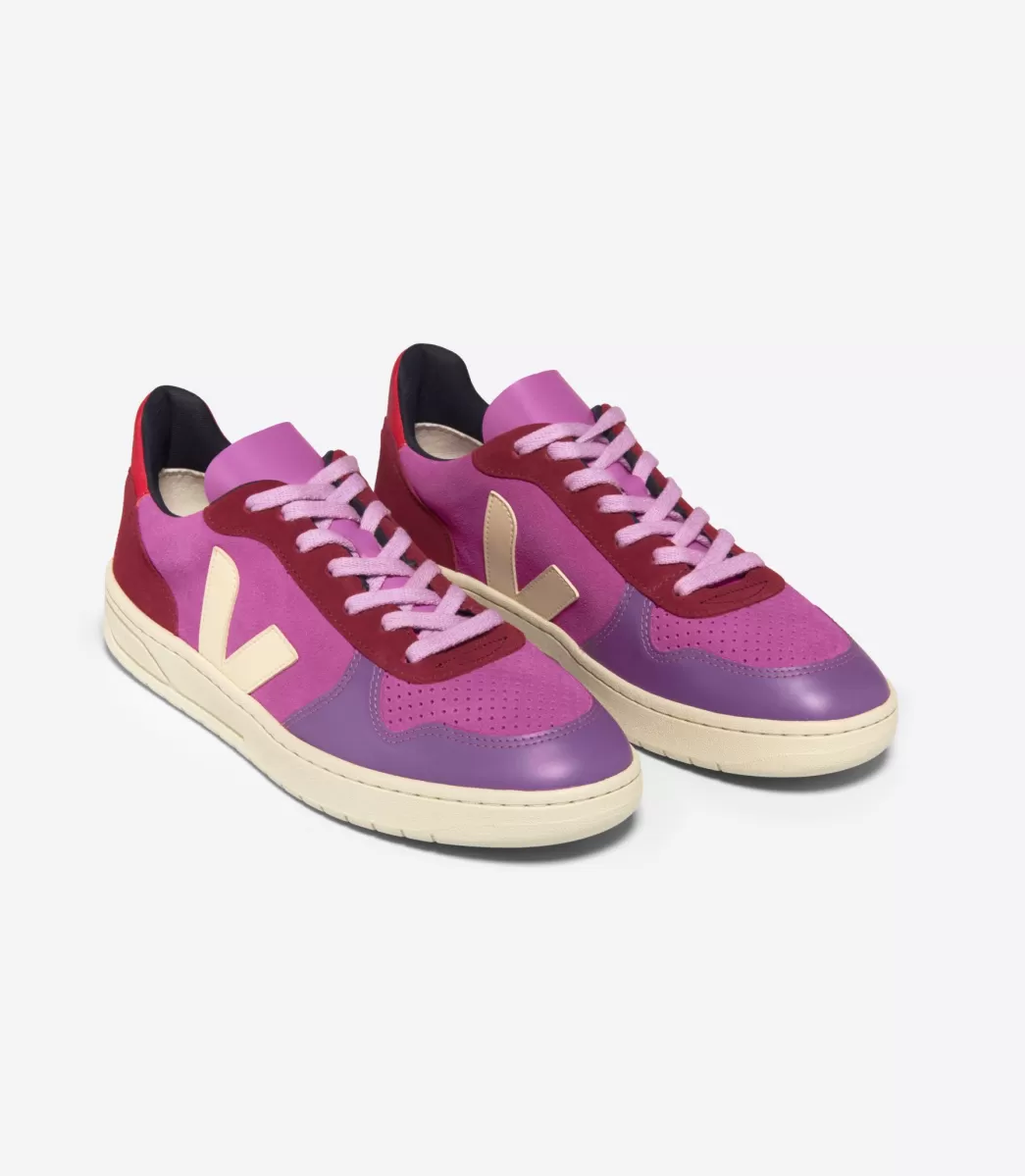 V-10 SUEDE MULTICO ULTRAVIOLET CALCAIRE>VEJA New