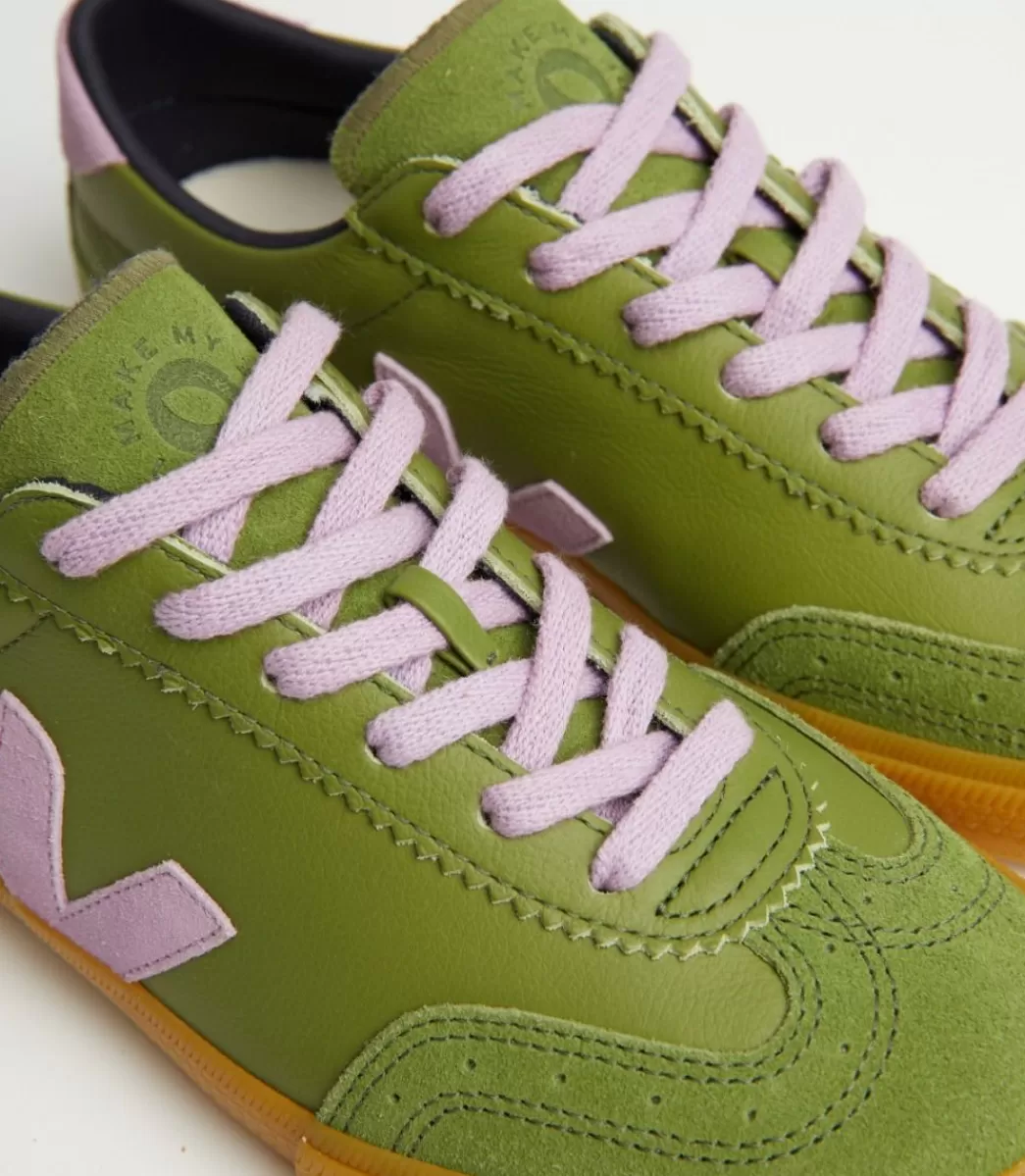VOLLEY LEATHER X MAKE MY LEMONADE KIWI ORCHID>VEJA Sale